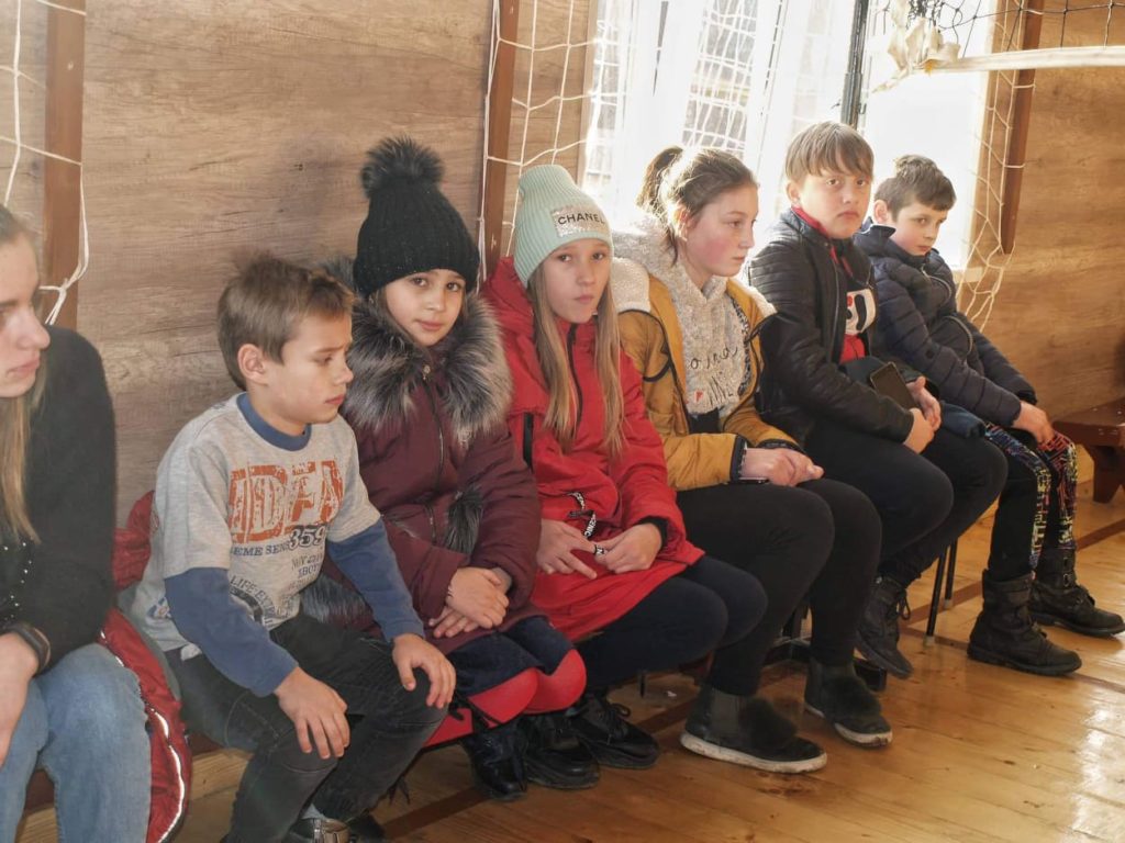 Вихованці Сколівської школи-інтернату