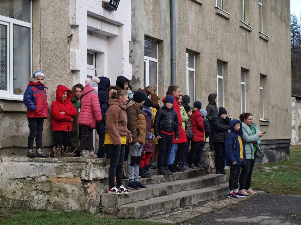 Вихованці Сколівської школи-інтернату
