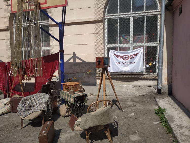 Клуб ЗАЗ Козак в  гостях школи східних мов та східних бойових мистецтв “Будокан”