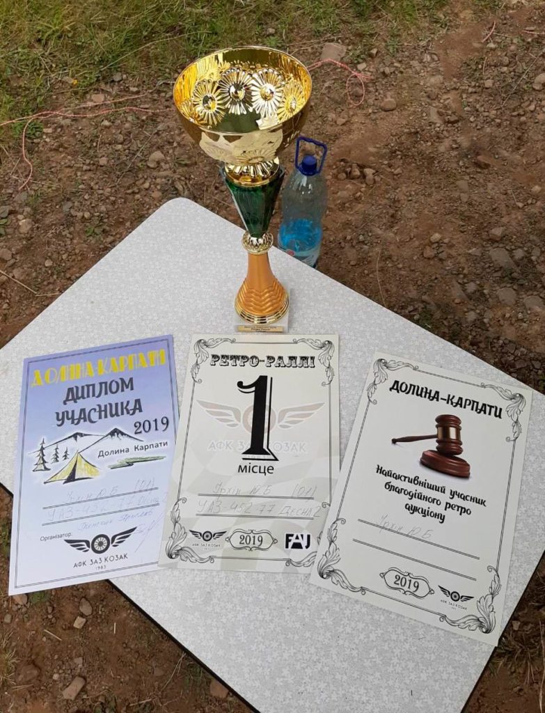 Ретро ралі "Долина-Карпати"