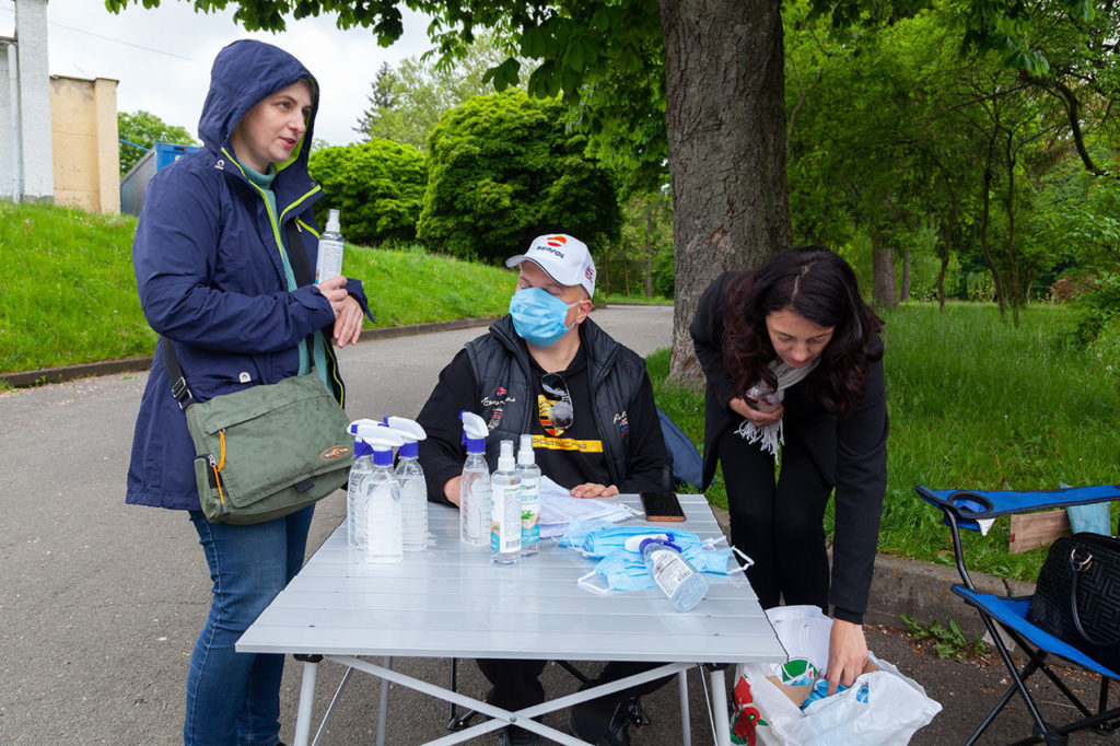 Реєстрація учасників відкриття автомобільного сезону 2020 року клубу ЗАЗ Козак