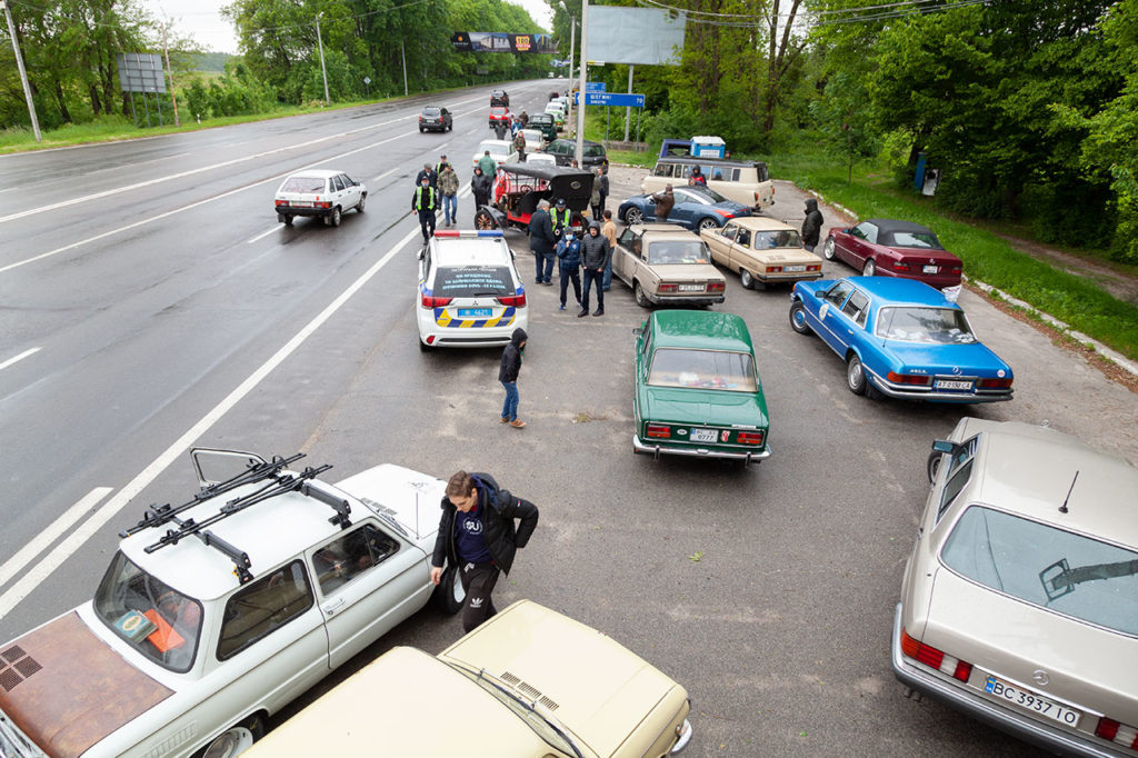 Учасники відкриття автомобільного сезону 2020 року клубу ЗАЗ Козак