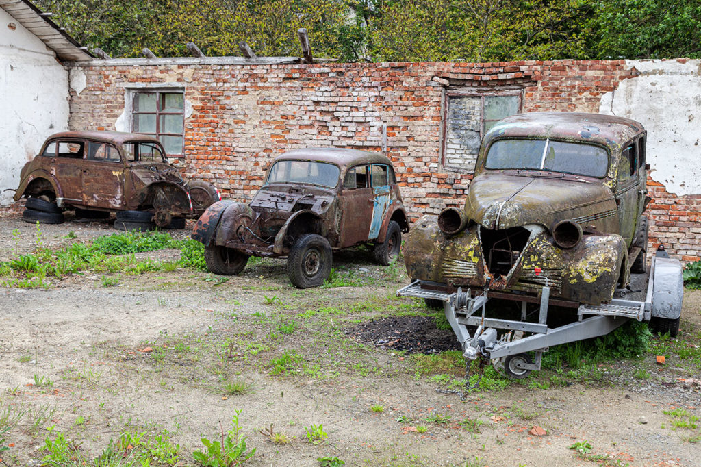 На території Музею авто-мото техніки в Городку