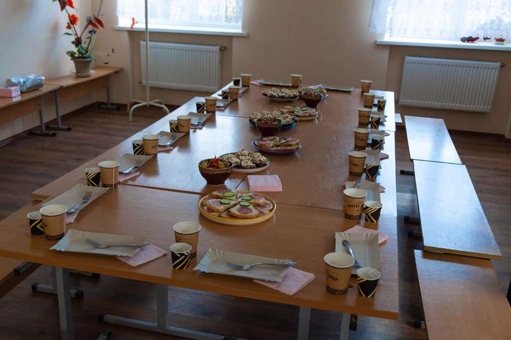 Гостина в Сколівській школі-інтернаті